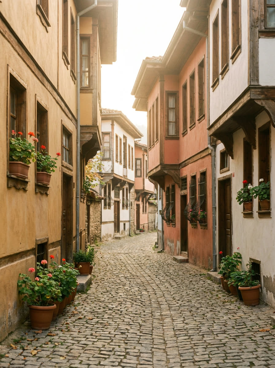 Cumalıkızık köy sokağı, Bursa
